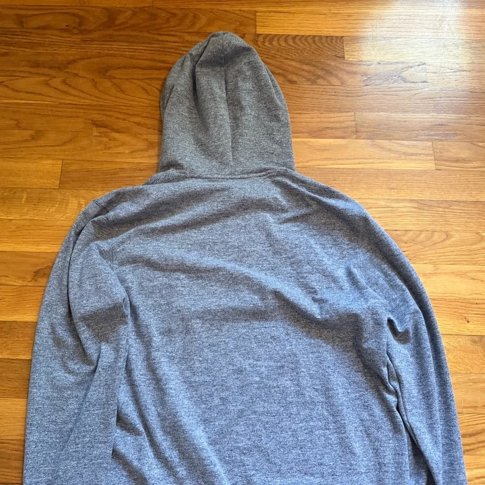 Rhoback Hesi Performance Hoodie Men’s Small Heather Steel Gray - Picture 4 of 6
